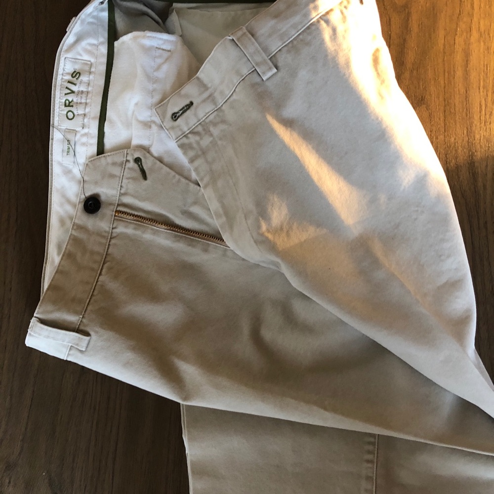 ORVIS Trim Fit Khakis